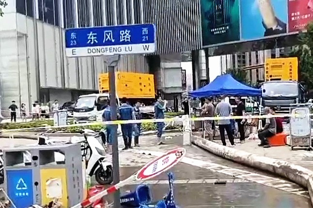 AOA最新版登录中国有限公司官网泵业排涝突击队在排涝现场